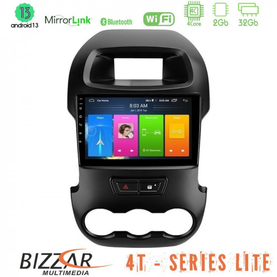 Bizzar 4T Series Ford Ranger 2012-2016 4Core Android13 2+32GB Navigation Multimedia Tablet 9 Bizzar 4T Series Ford Ranger 2012-2016 4Core Android13 2+32GB Navigation Multimedia Tablet 9