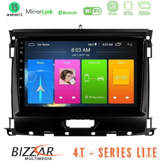 Bizzar 4T Series Ford Ranger 2017-2022 4Core Android13 2+32GB Navigation Multimedia Tablet 9 Bizzar 4T Series Ford Ranger 2017-2022 4Core Android13 2+32GB Navigation Multimedia Tablet 9
