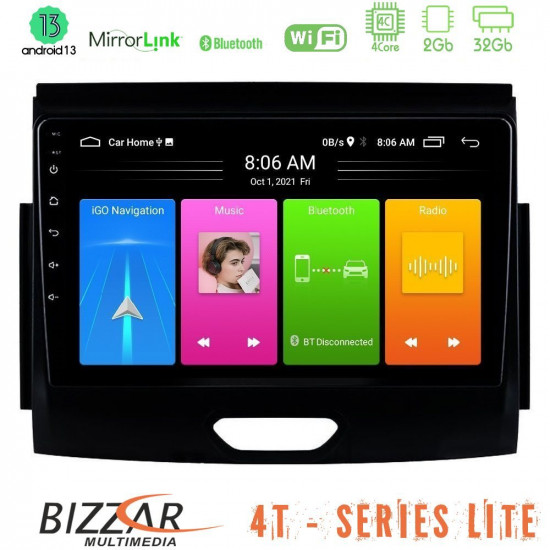 Bizzar 4T Series Ford Ranger 2017-2022 4Core Android13 2+32GB Navigation Multimedia Tablet 9 Bizzar 4T Series Ford Ranger 2017-2022 4Core Android13 2+32GB Navigation Multimedia Tablet 9