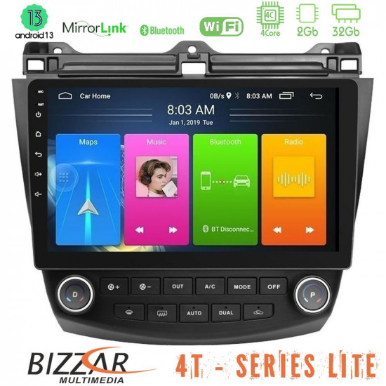 Bizzar 4T Series Honda Accord 2002-2008 4Core Android13 2+32GB Navigation Multimedia Tablet 10 Bizzar 4T Series Honda Accord 2002-2008 4Core Android13 2+32GB Navigation Multimedia Tablet 10