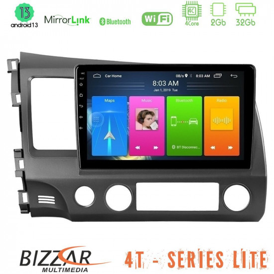 Bizzar 4T Series Honda Civic 2006-2011 4Core Android13 2+32GB Navigation Multimedia Tablet 9 Bizzar 4T Series Honda Civic 2006-2011 4Core Android13 2+32GB Navigation Multimedia Tablet 9