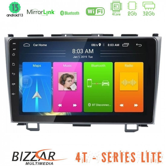 Bizzar 4T Series Honda CRV 4Core Android13 2+32GB Navigation Multimedia Tablet 9 Bizzar 4T Series Honda CRV 4Core Android13 2+32GB Navigation Multimedia Tablet 9