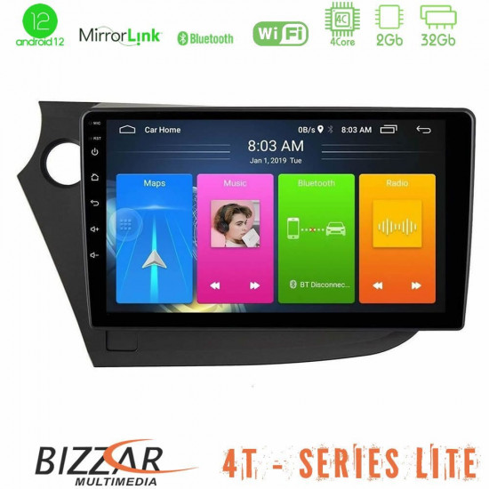 Bizzar 4T Series Honda Insight 2009-2015 4core Android13 2+32GB Navigation Multimedia Tablet 9 Bizzar 4T Series Honda Insight 2009-2015 4core Android13 2+32GB Navigation Multimedia Tablet 9
