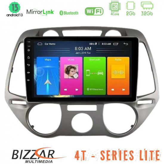 Bizzar 4T Series Hyundai i20 2009-2012 Manual A/C 4Core Android13 2+32GB Navigation Multimedia Tablet 9 Bizzar 4T Series Hyundai i20 2009-2012 Manual A/C 4Core Android13 2+32GB Navigation Multimedia Tablet 9