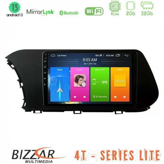 Bizzar 4T Series Hyundai i20 2021-2024 4Core Android13 2+32GB Navigation Multimedia Tablet 10 Bizzar 4T Series Hyundai i20 2021-2024 4Core Android13 2+32GB Navigation Multimedia Tablet 10