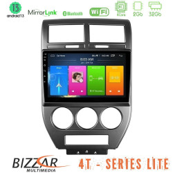 Bizzar 4T Series Jeep Compass/Patriot 2007-2009 4Core Android13 2+32GB Navigation Multimedia Tablet 10 Bizzar 4T Series Jeep Compass/Patriot 2007-2009 4Core Android13 2+32GB Navigation Multimedia Tablet 10