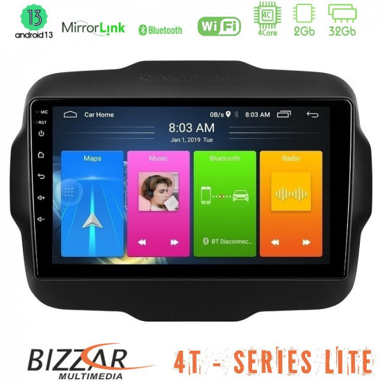 Bizzar 4T Series Jeep Renegade 2015-2019 4Core Android13 2+32GB Navigation Multimedia Tablet 9 Bizzar 4T Series Jeep Renegade 2015-2019 4Core Android13 2+32GB Navigation Multimedia Tablet 9