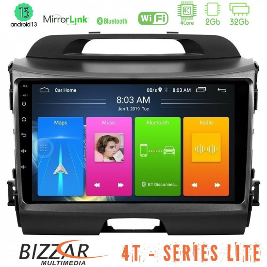 Bizzar 4T Series Kia Sportage 4Core Android13 2+32GB Navigation Multimedia Tablet 9 Bizzar 4T Series Kia Sportage 4Core Android13 2+32GB Navigation Multimedia Tablet 9