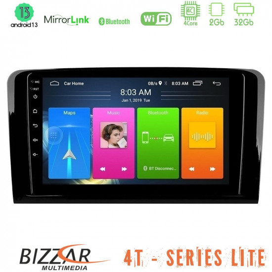 Bizzar 4T Series Mercedes ML/GL Class 4Core Android13 2+32GB Navigation Multimedia Tablet 9 Bizzar 4T Series Mercedes ML/GL Class 4Core Android13 2+32GB Navigation Multimedia Tablet 9