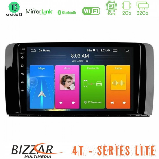 Bizzar 4T Series Mercedes R Class 4Core Android13 2+32GB Navigation Multimedia Tablet 9 Bizzar 4T Series Mercedes R Class 4Core Android13 2+32GB Navigation Multimedia Tablet 9