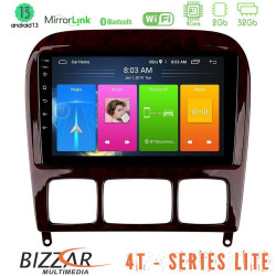 Bizzar 4T Series Mercedes S Class 1999-2004 (W220) 4Core Android13 2+32GB Navigation Multimedia Tablet 9 Bizzar 4T Series Mercedes S Class 1999-2004 (W220) 4Core Android13 2+32GB Navigation Multimedia Tablet 9