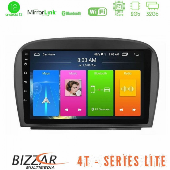Bizzar 4T Series Mercedes SL Class 2005-2011 4Core Android13 2+32GB Navigation Multimedia Tablet 9 Bizzar 4T Series Mercedes SL Class 2005-2011 4Core Android13 2+32GB Navigation Multimedia Tablet 9