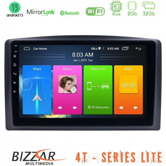 Bizzar 4T Series Mercedes Vito 2015-2021 4Core Android13 2+32GB Navigation Multimedia Tablet 10 Bizzar 4T Series Mercedes Vito 2015-2021 4Core Android13 2+32GB Navigation Multimedia Tablet 10