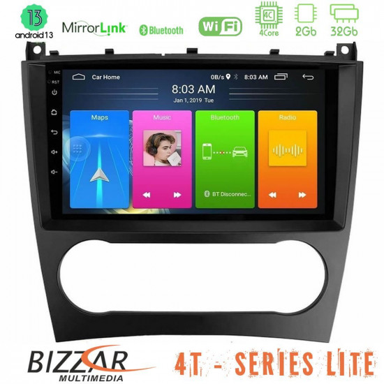 Bizzar 4T Series Mercedes W203 Facelift 4Core Android13 2+32GB Navigation Multimedia Tablet 9 Bizzar 4T Series Mercedes W203 Facelift 4Core Android13 2+32GB Navigation Multimedia Tablet 9