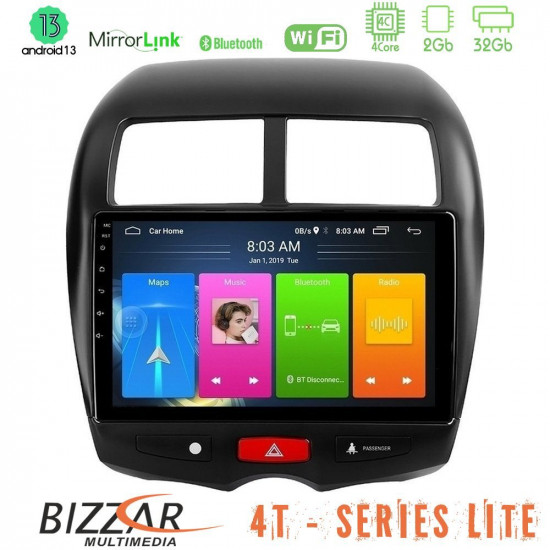 Bizzar 4T Series Mitsubishi ASX 4Core Android13 2+32GB Navigation Multimedia Tablet 10 Bizzar 4T Series Mitsubishi ASX 4Core Android13 2+32GB Navigation Multimedia Tablet 10