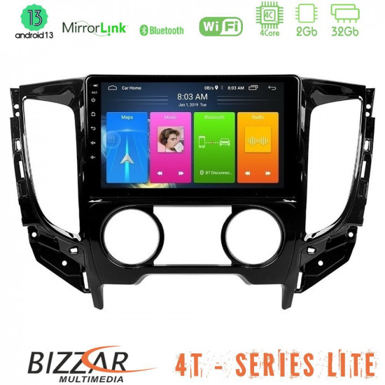 Bizzar 4T Series Mitsubishi L200 2016-gt; -amp; Fiat Fullback (Manual A/C) 4Core Android13 2+32GB Navigation Multimedia Tablet 9 Bizzar 4T Series Mitsubishi L200 2016-gt; -amp; Fiat Fullback (Manual A/C) 4Core Android13 2+32GB Navigation Multimedia Tablet 9