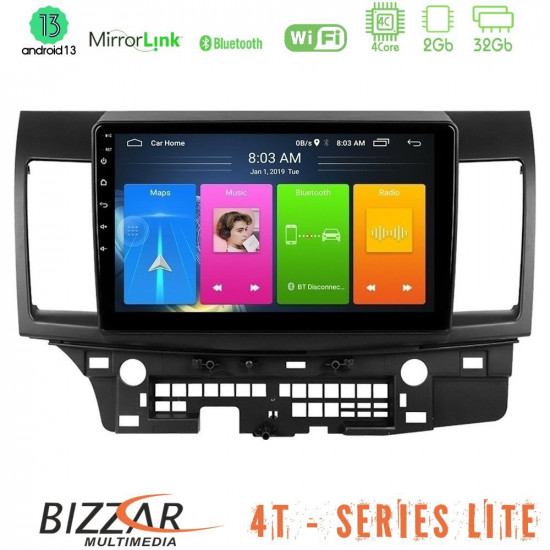 Bizzar 4T Series Mitsubishi Lancer 2008 – 2015 4Core Android13 2+32GB Navigation Multimedia Tablet 10 Bizzar 4T Series Mitsubishi Lancer 2008 – 2015 4Core Android13 2+32GB Navigation Multimedia Tablet 10