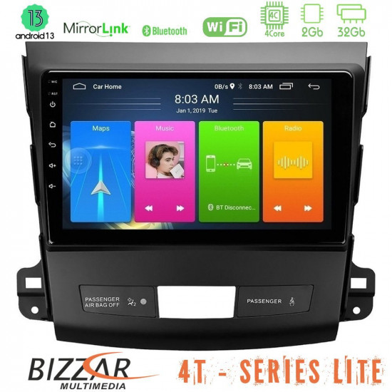 Bizzar 4T Series Mitsubishi Outlander/Citroen C-Crosser/Peugeot 4007 4Core Android13 2+32GB Navigation Multimedia Tablet 9 Bizzar 4T Series Mitsubishi Outlander/Citroen C-Crosser/Peugeot 4007 4Core Android13 2+32GB Navigation Multimedia Tablet 9