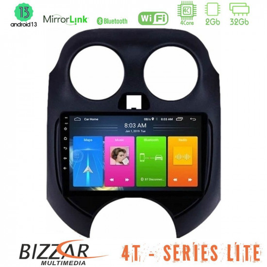 Bizzar 4T Series Nissan Micra 2011-2014 4Core Android13 2+32GB Navigation Multimedia Tablet 9 Bizzar 4T Series Nissan Micra 2011-2014 4Core Android13 2+32GB Navigation Multimedia Tablet 9