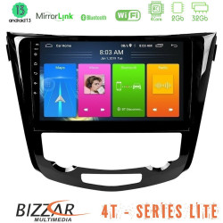 Bizzar 4T Series Nissan Qashqai J11 (AUTO A/C) 4Core Android13 2+32GB Navigation Multimedia Tablet 10 Bizzar 4T Series Nissan Qashqai J11 (AUTO A/C) 4Core Android13 2+32GB Navigation Multimedia Tablet 10