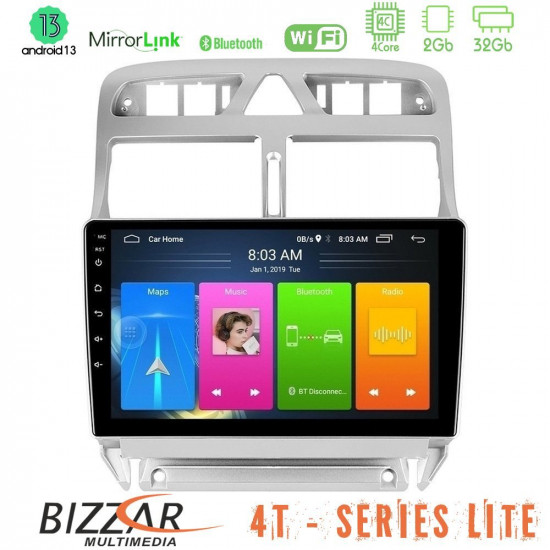 Bizzar 4T Series Peugeot 307 2002-2008 4Core Android13 2+32GB Navigation Multimedia Tablet 9 Bizzar 4T Series Peugeot 307 2002-2008 4Core Android13 2+32GB Navigation Multimedia Tablet 9