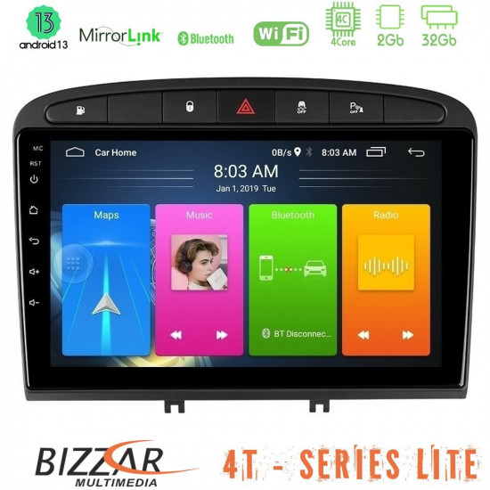 Bizzar 4T Series Peugeot 308/RCZ 4Core Android13 2+32GB Navigation Multimedia Tablet 9 Bizzar 4T Series Peugeot 308/RCZ 4Core Android13 2+32GB Navigation Multimedia Tablet 9