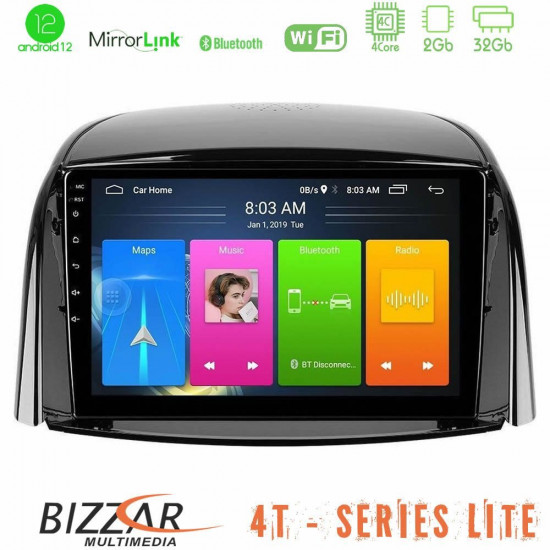 Bizzar 4T Series Renault Koleos 2007-2015 4Core Android13 2+32GB Navigation Multimedia Tablet 9 Bizzar 4T Series Renault Koleos 2007-2015 4Core Android13 2+32GB Navigation Multimedia Tablet 9