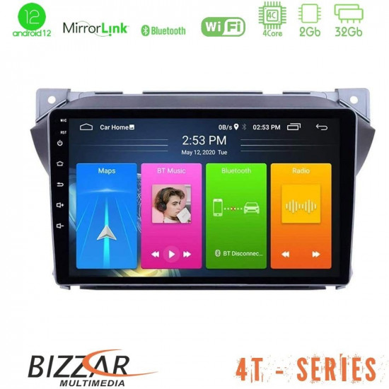 Bizzar 4T Series Suzuki Alto -amp; Nissan Pixo 4Core Android13 2+32GB Navigation Multimedia Tablet 9 Bizzar 4T Series Suzuki Alto -amp; Nissan Pixo 4Core Android13 2+32GB Navigation Multimedia Tablet 9