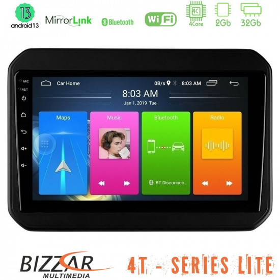 Bizzar 4T Series Suzuki Ignis 4Core Android13 2+32GB Navigation Multimedia Tablet 9 Bizzar 4T Series Suzuki Ignis 4Core Android13 2+32GB Navigation Multimedia Tablet 9