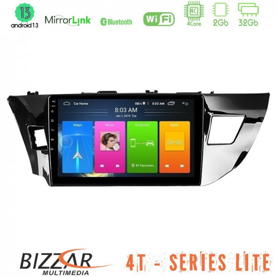 Bizzar 4T Series Toyota Corolla 2014-2016 4Core Android13 2+32GB Navigation Multimedia Tablet 10 Bizzar 4T Series Toyota Corolla 2014-2016 4Core Android13 2+32GB Navigation Multimedia Tablet 10