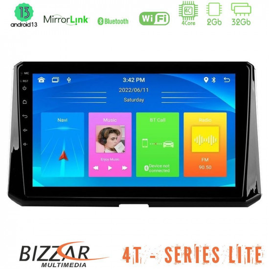 Bizzar 4T Series Toyota Corolla 2019-2022 4Core Android13 2+32GB Navigation Multimedia Tablet 10 Bizzar 4T Series Toyota Corolla 2019-2022 4Core Android13 2+32GB Navigation Multimedia Tablet 10