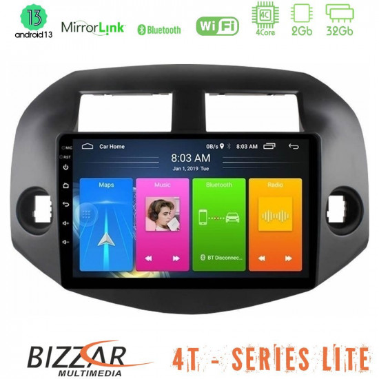 Bizzar 4T Series Toyota Rav4 2006-2012 4Core Android13 2+32GB Navigation Multimedia Tablet 10 Bizzar 4T Series Toyota Rav4 2006-2012 4Core Android13 2+32GB Navigation Multimedia Tablet 10