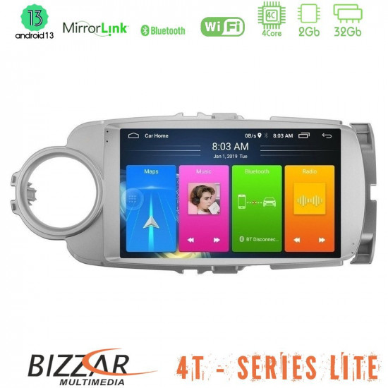 Bizzar 4T Series Toyota Yaris 4Core Android13 2+32GB Navigation Multimedia Tablet 9 Bizzar 4T Series Toyota Yaris 4Core Android13 2+32GB Navigation Multimedia Tablet 9