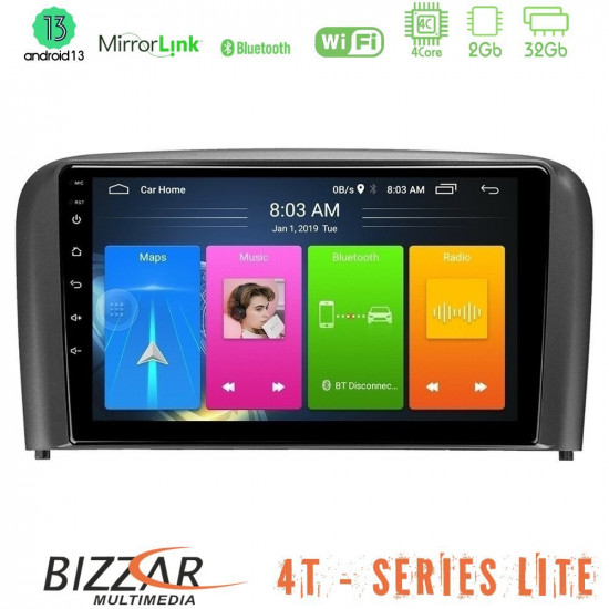Bizzar 4T Series Volvo S80 1998-2006 4Core Android13 2+32GB Navigation Multimedia Tablet 9 Bizzar 4T Series Volvo S80 1998-2006 4Core Android13 2+32GB Navigation Multimedia Tablet 9
