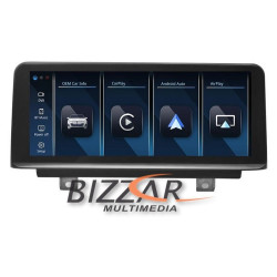Bizzar BMW 1/2/3/4series (F20/F22/F30/F32) Linux Apple CarPlay  Android Auto screen 10.25? HD Anti-reflection