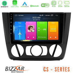 Bizzar CS Series 4Core Android13 2+32GB BMW 1Series E81/E82/E87/E88 (MANUAL A/C) Navigation Multimedia Tablet 9 Bizzar CS Series 4Core Android13 2+32GB BMW 1Series E81/E82/E87/E88 (MANUAL A/C) Navigation Multimedia Tablet 9