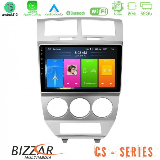 Bizzar CS Series 4Core Android13 2+32GB Dodge Caliber 2006-2011 Navigation Multimedia Tablet 10 Bizzar CS Series 4Core Android13 2+32GB Dodge Caliber 2006-2011 Navigation Multimedia Tablet 10
