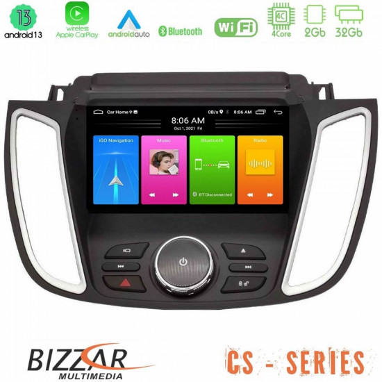 Bizzar CS Series 4Core Android13 2+32GB Ford Kuga/C-Max 2013-2019 Navigation Multimedia Tablet 9 Bizzar CS Series 4Core Android13 2+32GB Ford Kuga/C-Max 2013-2019 Navigation Multimedia Tablet 9