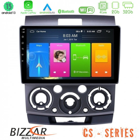 Bizzar CS Series 4Core Android13 2+32GB Ford Ranger/Mazda BT50 Navigation Multimedia Tablet 9 Bizzar CS Series 4Core Android13 2+32GB Ford Ranger/Mazda BT50 Navigation Multimedia Tablet 9