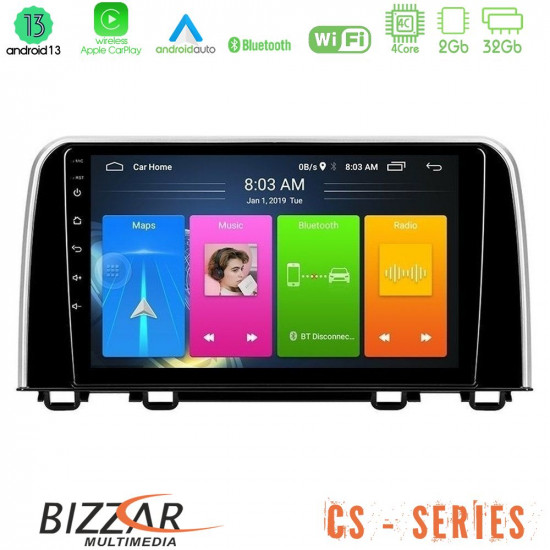 Bizzar CS Series 4Core Android13 2+32GB Honda CR-V 2019-gt; Navigation Multimedia Tablet 10 Bizzar CS Series 4Core Android13 2+32GB Honda CR-V 2019-gt; Navigation Multimedia Tablet 10