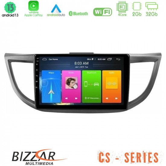 Bizzar CS Series 4Core Android13 2+32GB Honda CRV 2012-2017 Navigation Multimedia Tablet 9 Bizzar CS Series 4Core Android13 2+32GB Honda CRV 2012-2017 Navigation Multimedia Tablet 9
