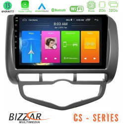 Bizzar CS Series 4Core Android13 2+32GB Honda Jazz 2002-2008 (Auto A/C) Navigation Multimedia Tablet 9 Bizzar CS Series 4Core Android13 2+32GB Honda Jazz 2002-2008 (Auto A/C) Navigation Multimedia Tablet 9