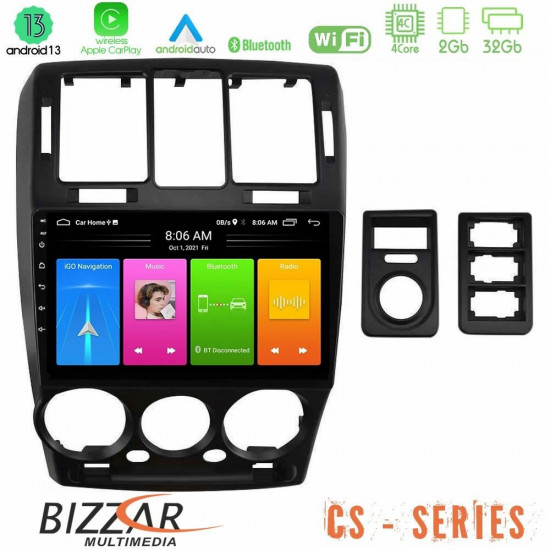 Bizzar CS Series 4Core Android13 2+32GB Hyundai Getz 2002-2009 Navigation Multimedia Tablet 9 Bizzar CS Series 4Core Android13 2+32GB Hyundai Getz 2002-2009 Navigation Multimedia Tablet 9