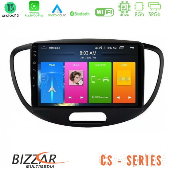 Bizzar CS Series 4Core Android13 2+32GB Hyundai i10 2008-2014 Navigation Multimedia Tablet 9 Bizzar CS Series 4Core Android13 2+32GB Hyundai i10 2008-2014 Navigation Multimedia Tablet 9