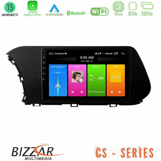 Bizzar CS Series 4Core Android13 2+32GB Hyundai i20 2021-2023 Navigation Multimedia Tablet 9 Bizzar CS Series 4Core Android13 2+32GB Hyundai i20 2021-2023 Navigation Multimedia Tablet 9