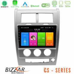 Bizzar CS Series 4Core Android13 2+32GB Jeep Cherokee (KK) 2008-2012 Navigation Multimedia Tablet 10