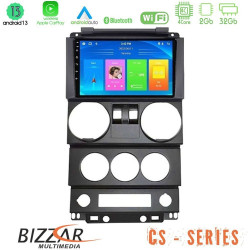 Bizzar CS Series 4Core Android13 2+32GB Jeep Wrangler 2Door 2008-2010 Navigation Multimedia Tablet 9 Bizzar CS Series 4Core Android13 2+32GB Jeep Wrangler 2Door 2008-2010 Navigation Multimedia Tablet 9
