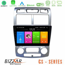 Bizzar CS Series 4Core Android13 2+32GB Kia Sportage 2005-2008 Navigation Multimedia Tablet 9