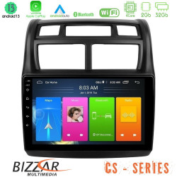 Bizzar CS Series 4Core Android13 2+32GB Kia Sportage 2008-2011 Navigation Multimedia Tablet 9