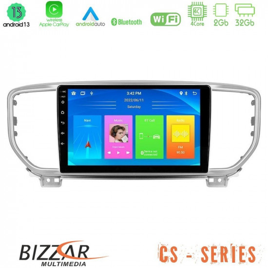 Bizzar CS Series 4Core Android13 2+32GB Kia Sportage 2018-2021 Navigation Multimedia Tablet 9 Bizzar CS Series 4Core Android13 2+32GB Kia Sportage 2018-2021 Navigation Multimedia Tablet 9